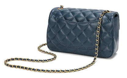 Paris Quilted Sheepskin Leather Bag