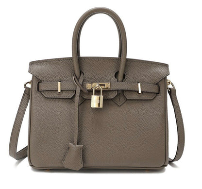 Big Leather Top Handle/ Shoulder Bag