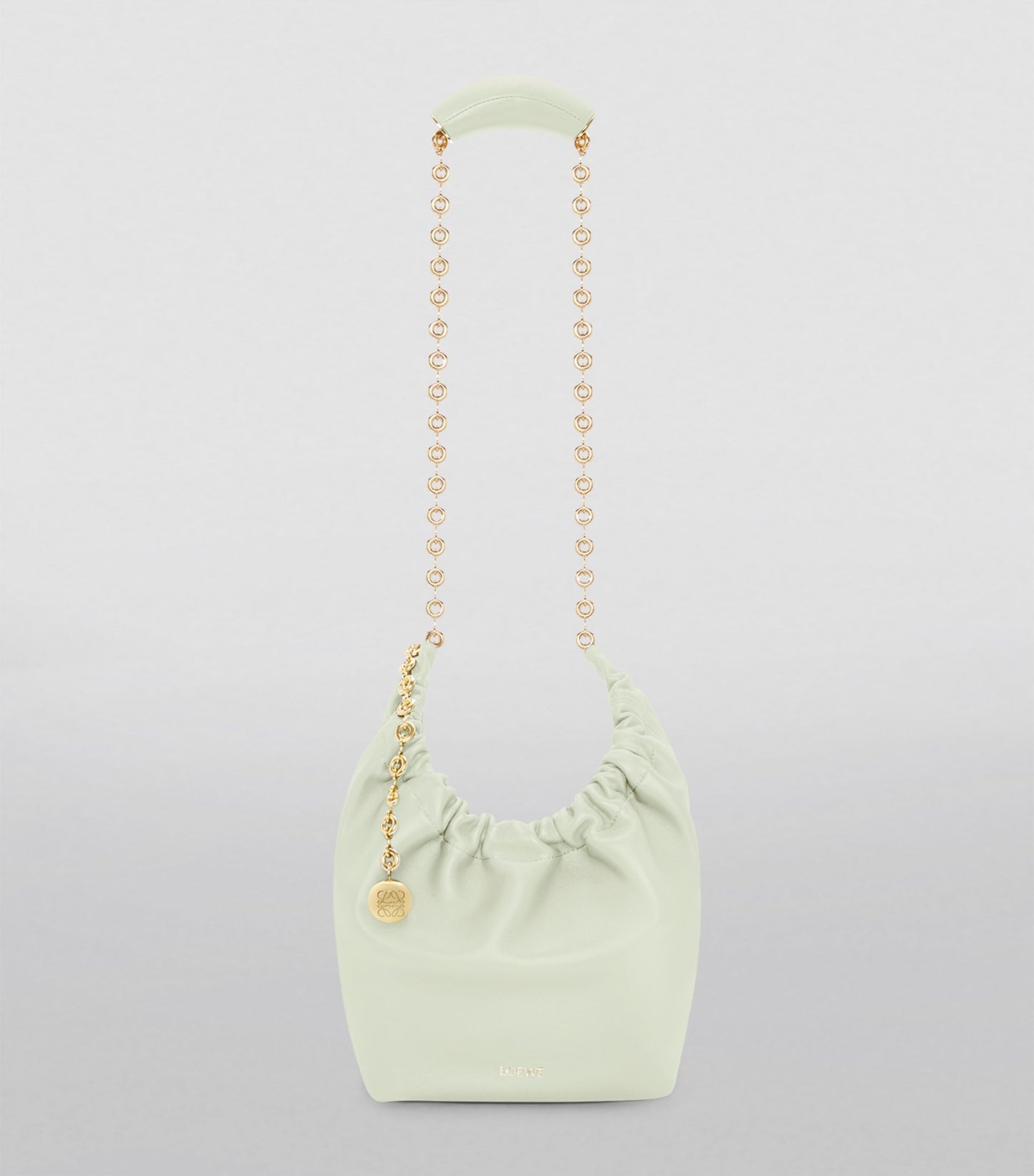 LOEWE Small Leather Squeeze Top-Handle Bag