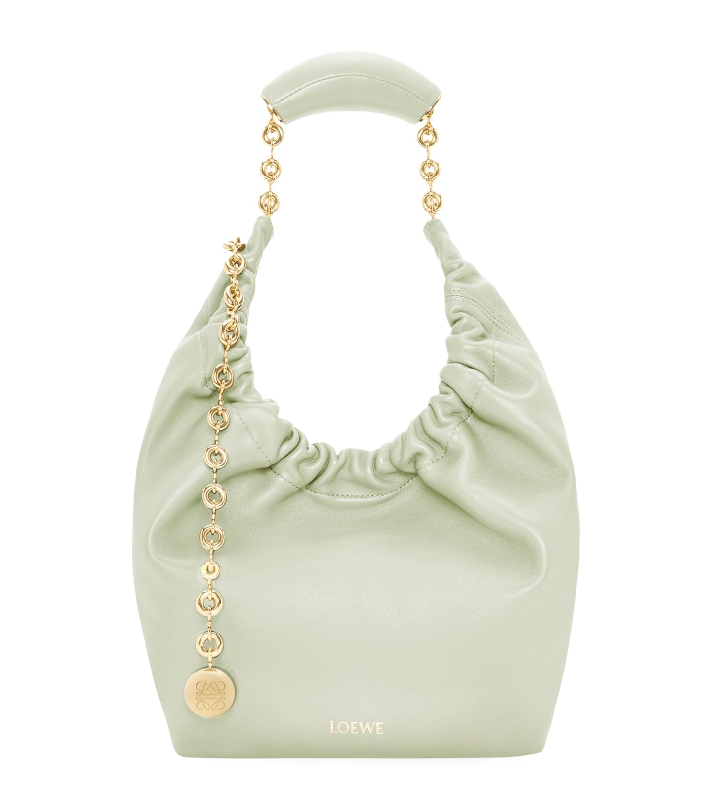 LOEWE Small Leather Squeeze Top-Handle Bag