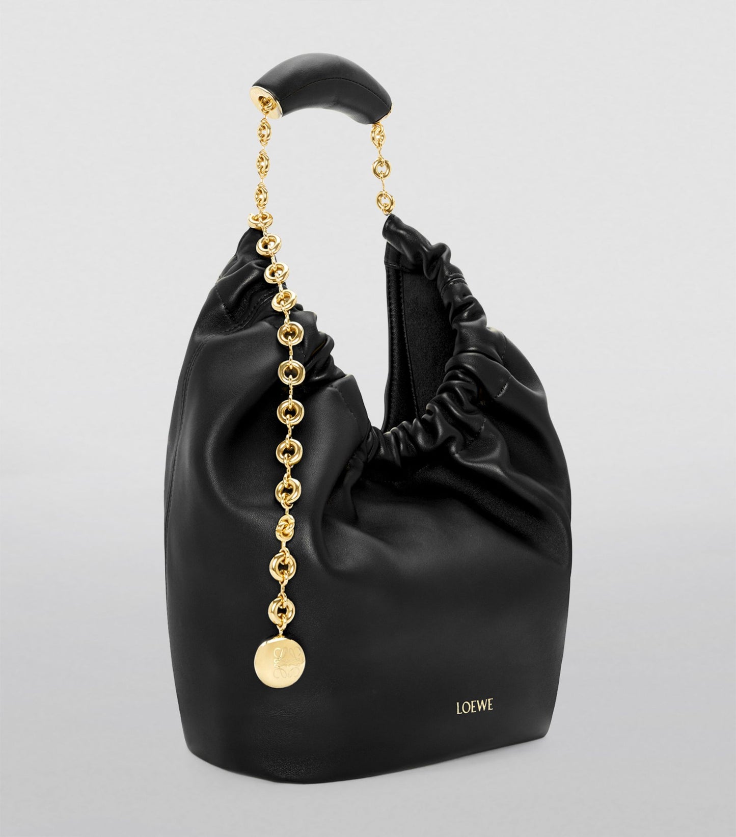 LOEWE Small Leather Squeeze Top-Handle Bag