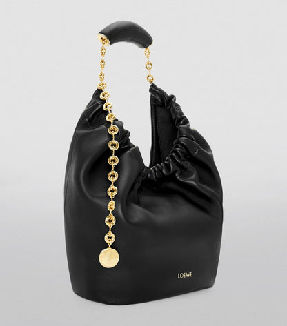 LOEWE Small Leather Squeeze Top-Handle Bag