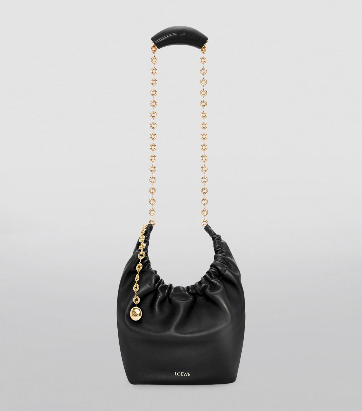 LOEWE Small Leather Squeeze Top-Handle Bag