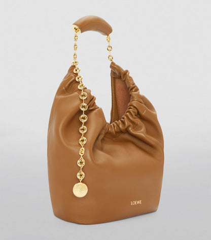 LOEWE Small Leather Squeeze Top-Handle Bag