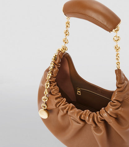 LOEWE Small Leather Squeeze Top-Handle Bag