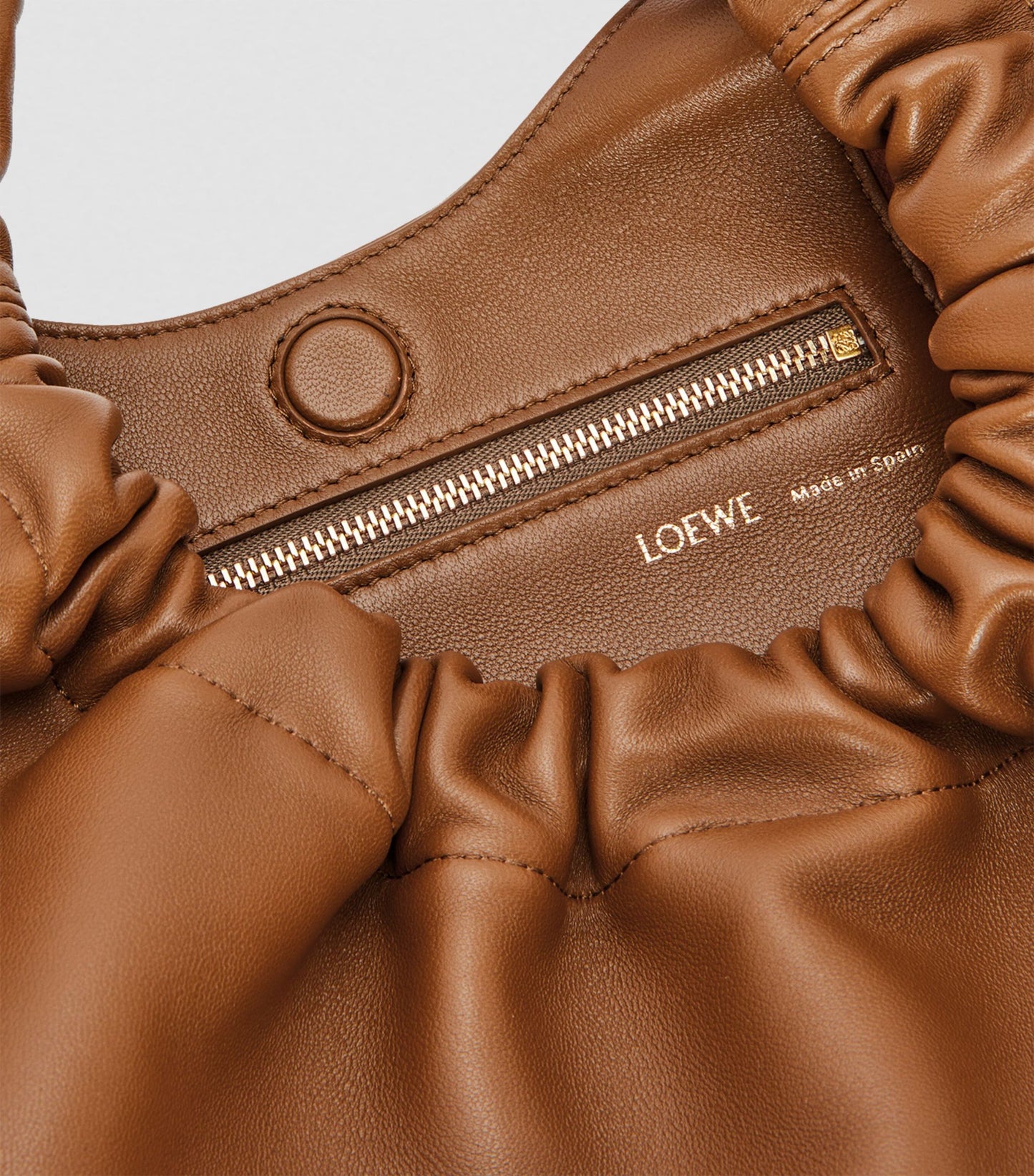 LOEWE Small Leather Squeeze Top-Handle Bag