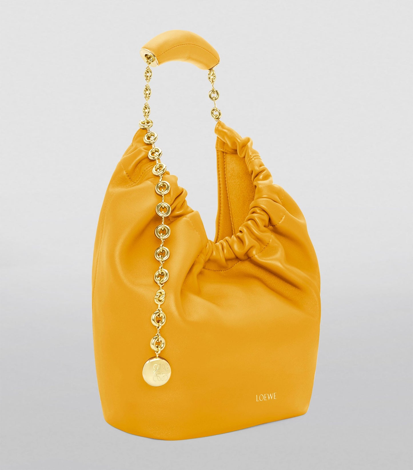 LOEWE Small Leather Squeeze Top-Handle Bag