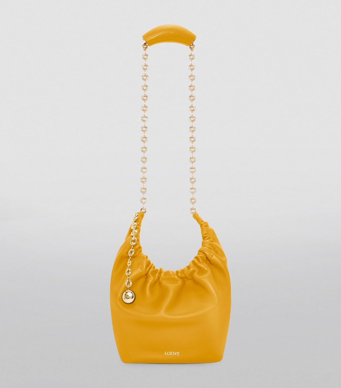 LOEWE Small Leather Squeeze Top-Handle Bag