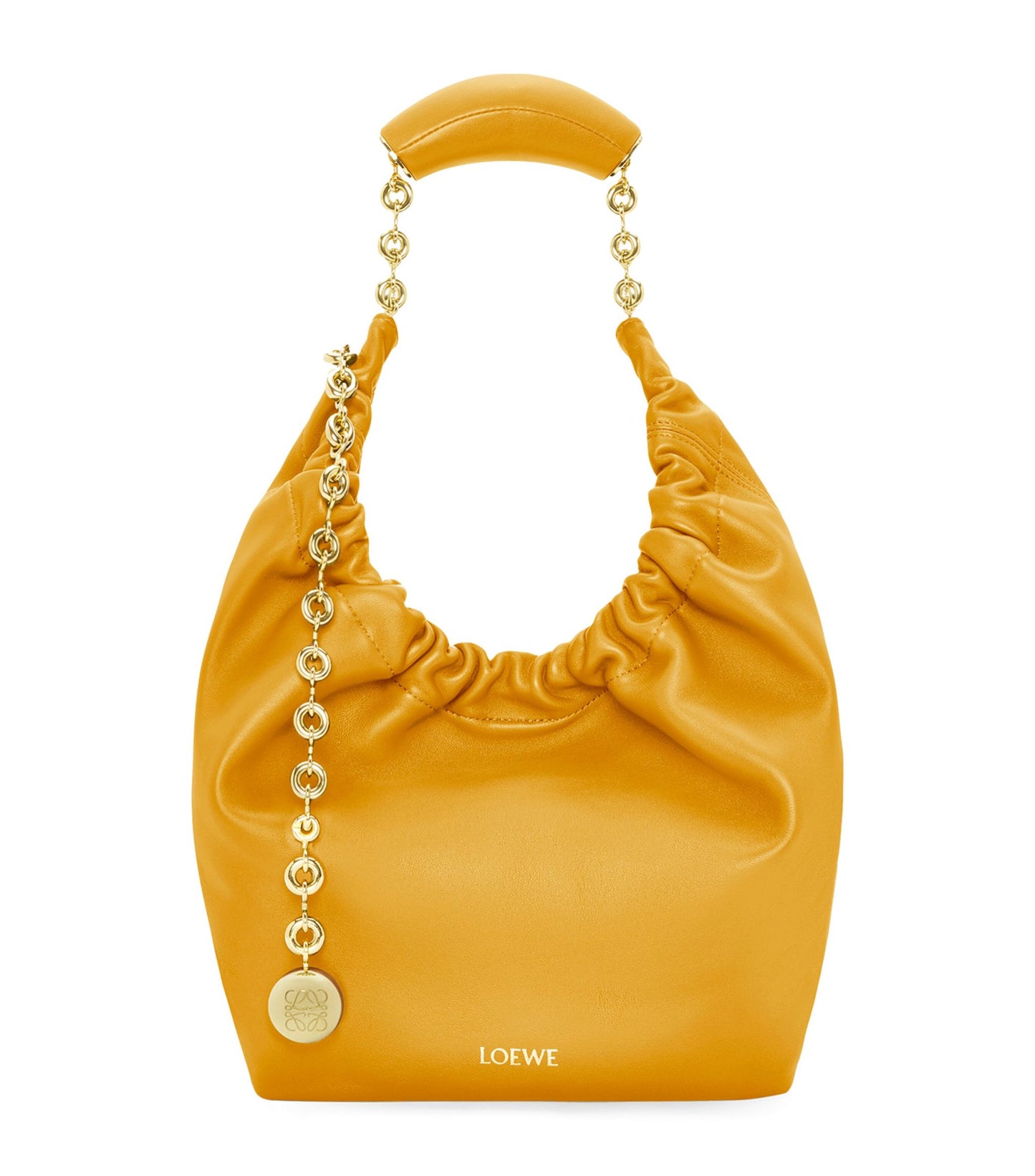 LOEWE Small Leather Squeeze Top-Handle Bag