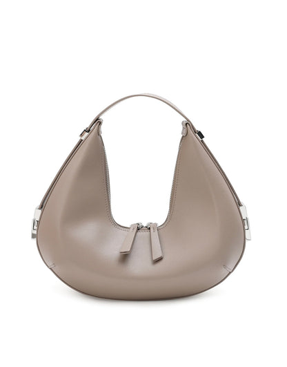 SMOOTH  LEATHER ADJUSTABLE SHOULDER BAG