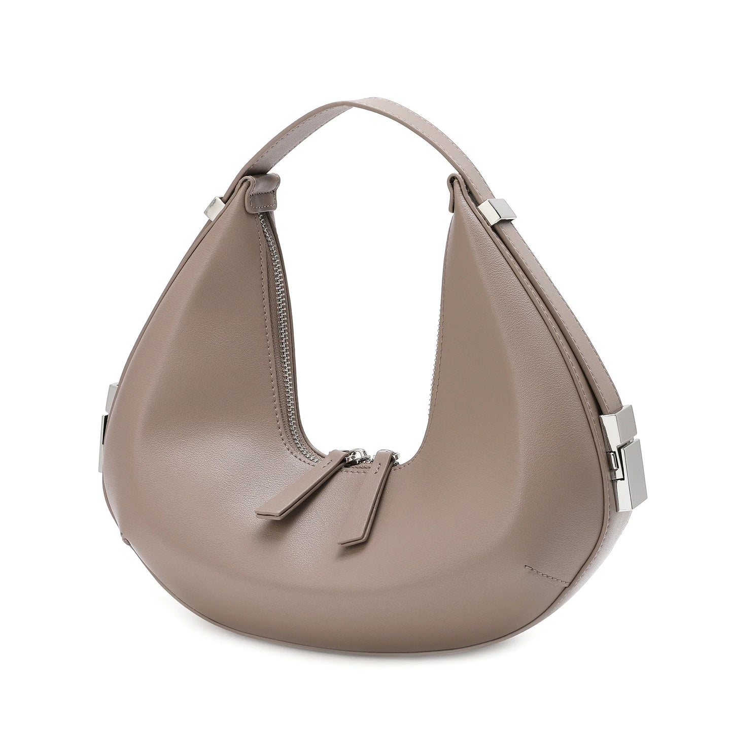 SMOOTH  LEATHER ADJUSTABLE SHOULDER BAG